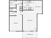 Axiom Tustin Apartments 1 bedroom 1 bath Floor Plan Axiom Tustin Apartments 1 bedroom 1 bath Floor Plan